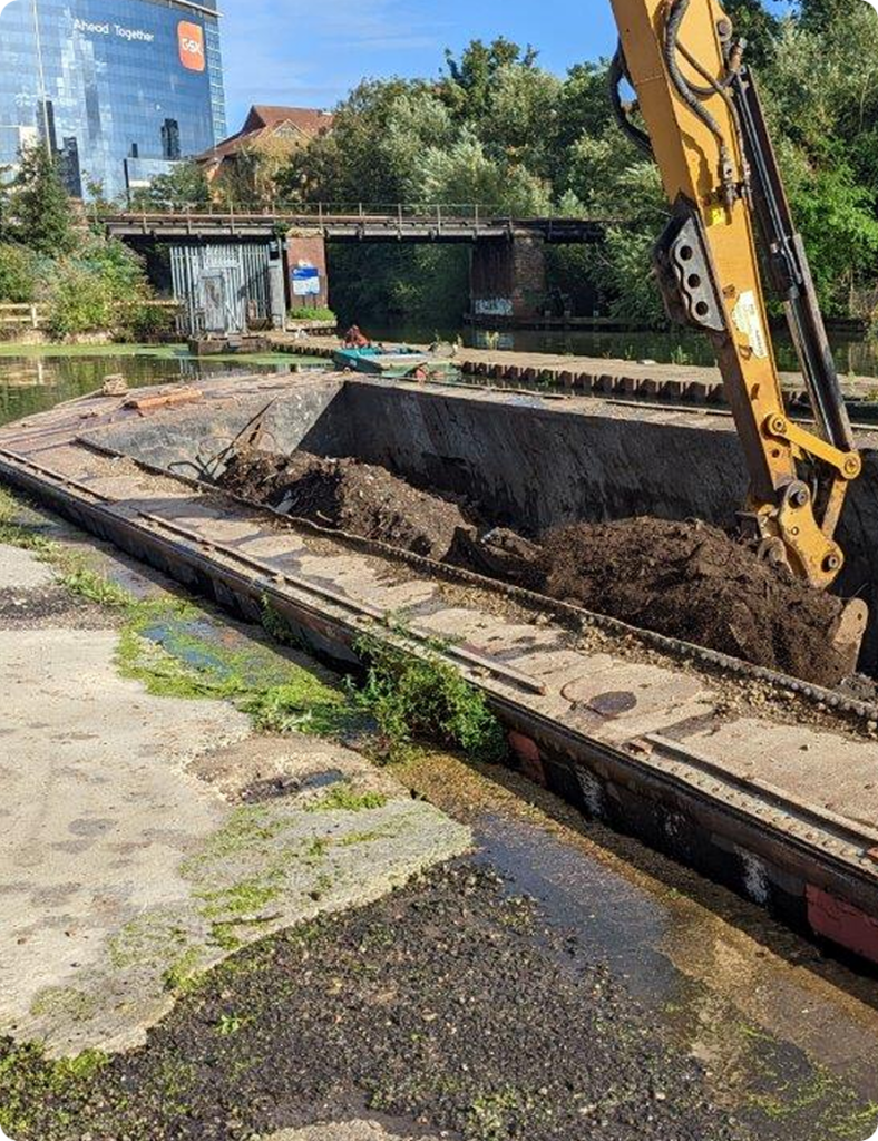 Vegetation Clearance, Japanese Knotweed Removal and Giant Hogweed Removal at Brentford Locks, London